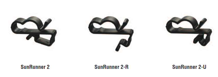 HEYClip™ Nylon SunRunner® 2 SeriesCable Clips for Micro-Inverter Cables ...