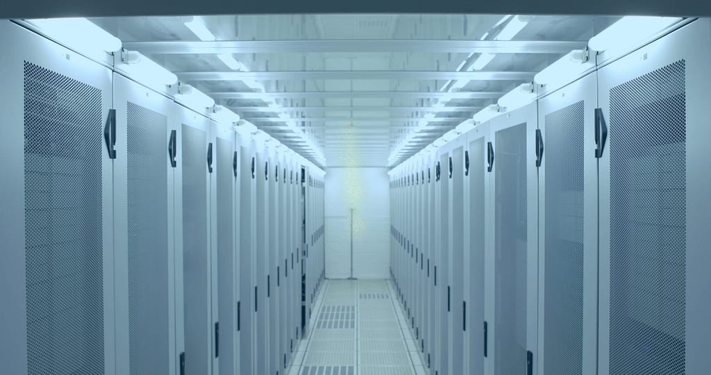 Image,Of,People,Icon,Over,Server,Room.,Global,Business,,Finances,