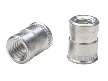 AETC-580 - 360° Swaging Low-Profile Head Threaded Insert - Open