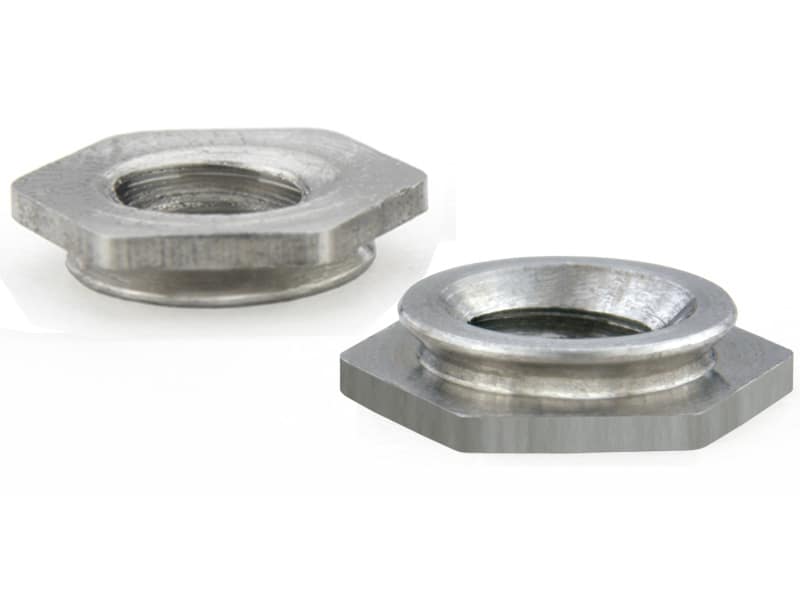 Self-clinching flush nut
