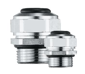Heyco®-Tite Brass Liquid Tight Cordgrips - Metric Hubs - Heyco