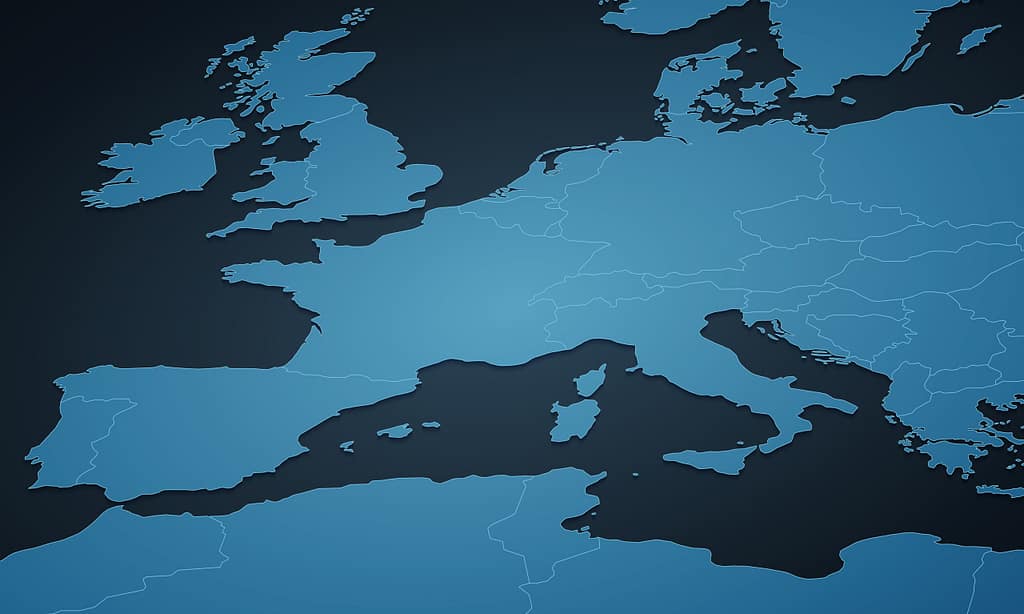 europe map
