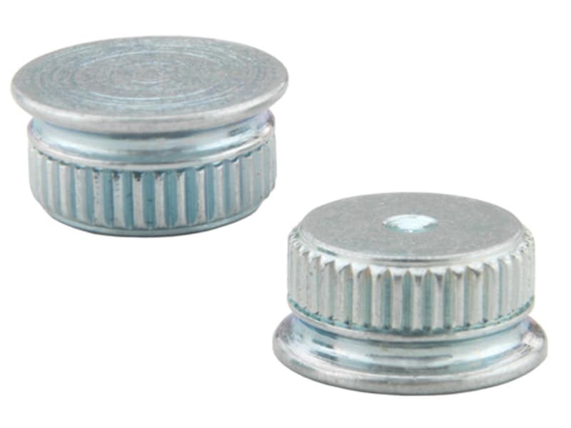 Combination self-clinching and broaching SPOTFAST® fastener for panel-to-PCB joints