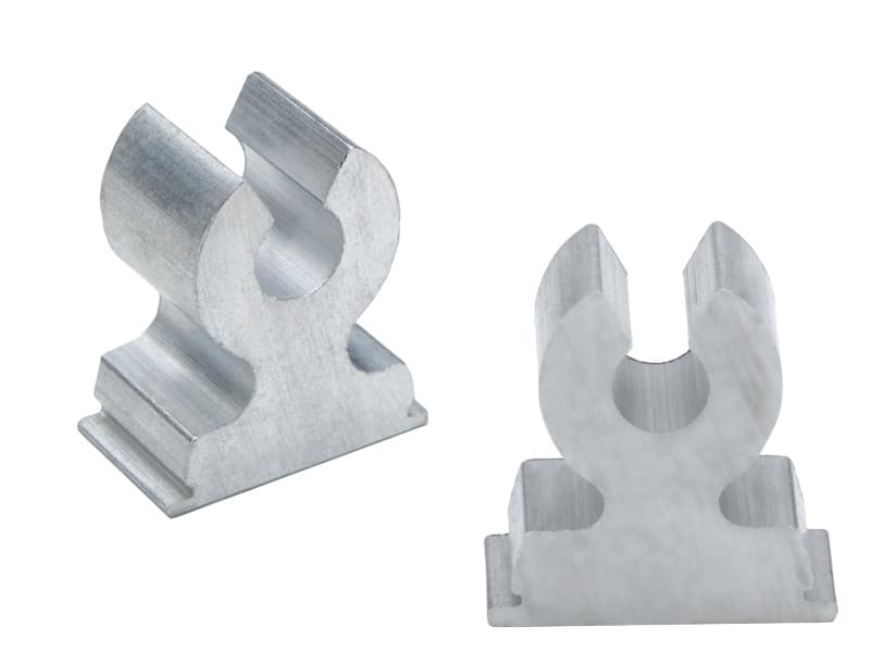 Self-clinching, unthreaded, open R'ANGLE® fastener for use with thread-forming screws