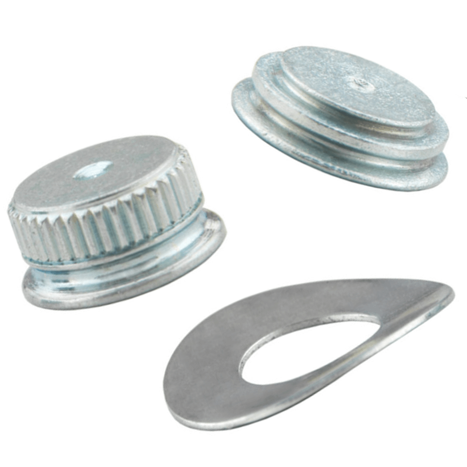Broaching and self-clinching SPOTFAST® fasteners achieve panel-to-panel joints with no additional parts